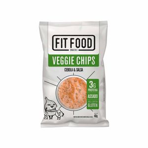 Chips de Grão-de-bico Cebola & Salsa sem Glúten Fit Food 40g