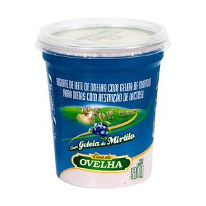 Iogurte Natural com Geleia de Mirtilo Zero Lactose Casa da Ovelha 500g