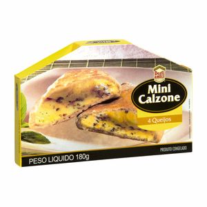 Mini Calzone de 4 Queijos Congelado Degli Amici 180g