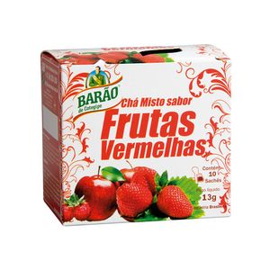 Chá Misto Frutas Vermelhas Barão de Cotegipe 10 sachês