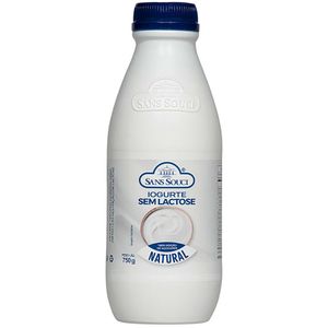 Iogurte Natural sem Lactose Sans Souci 750g