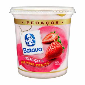 Iogurte de Morango Pedaços Batavo 450g