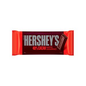 Chocolate Hershey's Meio Amargo 40% Cacau 82g