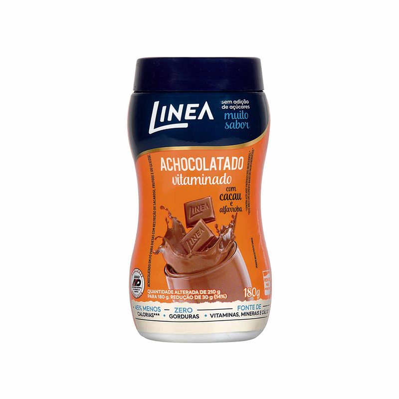 Achocolatado-em-Po-Vitaminado-sem-Adicao-de-Acucar-Linea-180g-Zaffari-00