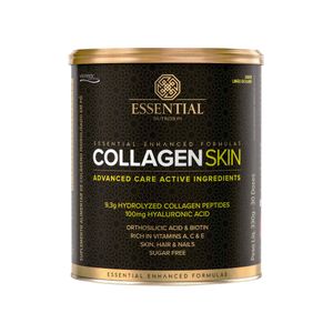 Suplemento Alimentar Collagen Skin Limão Siciliano Essential Nutrition 330g