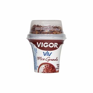 Iogurte com Granola de Chocolate Viv Vigor 140g