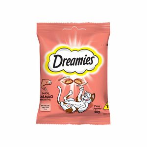 Petisco para Gatos Dreamies Salmão 40g