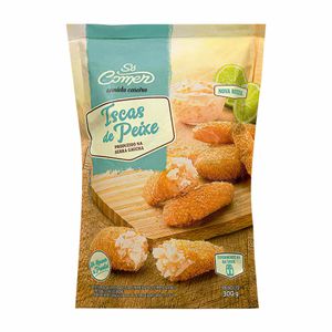 Iscas de Peixe Empanadas Temperadas Só Comer 300g