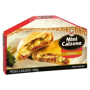 Mini Calzone de Calabresa Congelado Degli Amici 180g