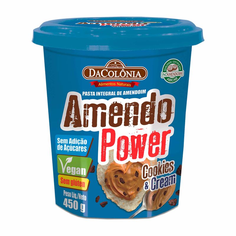 Pasta-de-Amendoim-Integral-Cookies---Cream-Amendo-Power-DaColonia-450g-Zaffari-00