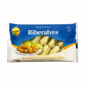 Bolinho com Bacalhau Congelado Riberalves 360g