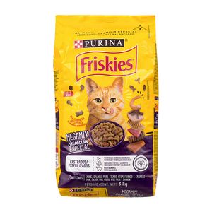 Ração para Gatos Friskies Purina Castrados Mix Carnes 3kg