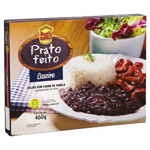 Prato Feito Feijão com Carne de Panela Gourmet Congelado Degli Amici 460g