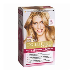 Tintura Imédia Excellence Creme Louro Sueco 8.1 L'Oréal