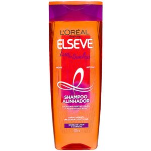 Shampoo Elseve L'Oréal Alinhador Liso dos Sonhos Para Cabelos Lisos e Longos 400ml