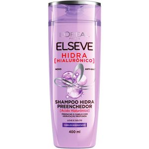 Shampoo Elseve L'Oréal Hidra Hialurônico para Cabelos Desidratados 400ml