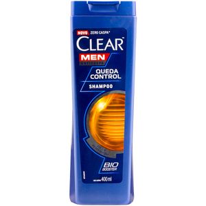 Shampoo Anticaspa Clear Men Queda Control 400ml