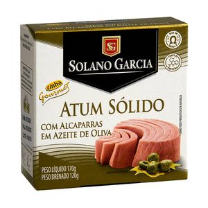 Atum Sólido com Alcaparras em Azeite de Oliva Solano Garcia 170g