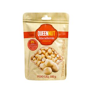 Macadâmia Torrada com Sal Queennut 100g