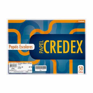 Papel A3 Branco AP40 Credex Credeal 50 Folhas 120g