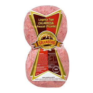 Linguiça Calabresa Picante Resfriada Granberg