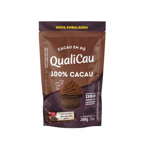 Cacau em Pó 100% QualiCau 200g