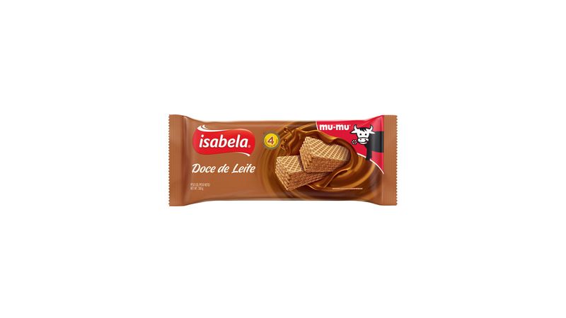 Wafer de Chocolate Branco Isabela 100g