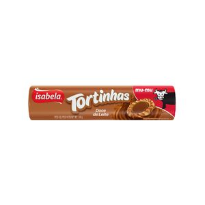 Biscoito Recheado Doce de Leite Tortinhas Isabela 140g