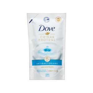 Sabonete Líquido Dove Cuida & Protege Antibacteriano Sachê 200ml