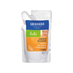 Sabonete Líquido Relaxante Granado Bebê Camomila Refil 250ml