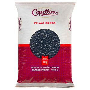 Feijão-preto Capellini 1kg