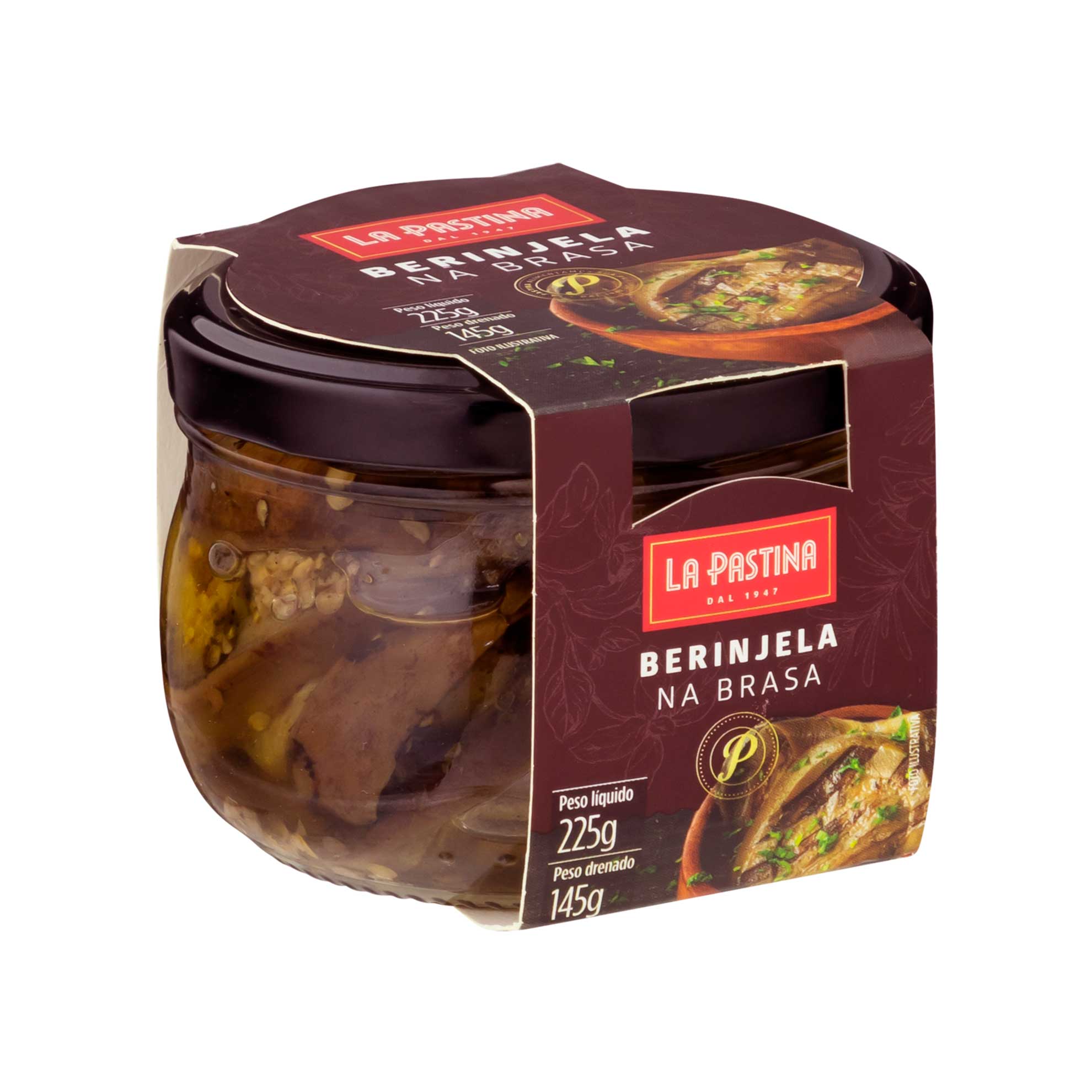 Berinjela na Brasa La Pastina 145g - Zaffari