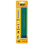 Lapis-Grafite-com-Borracha-835318-Verde-Evolution-Bic-4-unidades-Zaffari-00