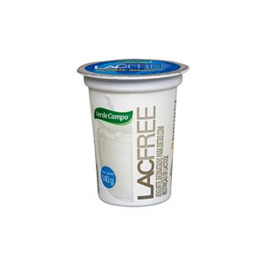 Iogurte Natural Desnatado Zero Lactose Lacfree Verde Campo 140g