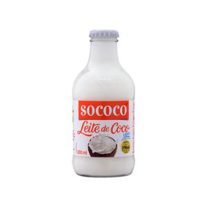 Leite de Coco Light Sococo Garrafa 200ml