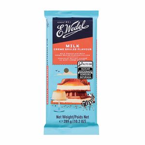 Chocolate E. Wedel Milk Creme Brulee Flavour 289g
