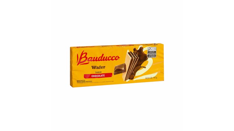 Wafer Bauducco de Chocolate - Zaffari & Bourbon