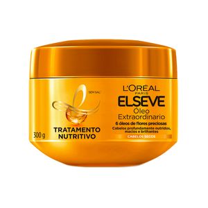 Creme de Tratamento Elseve L'Oréal Óleo Extraordinário Nutrição 300g