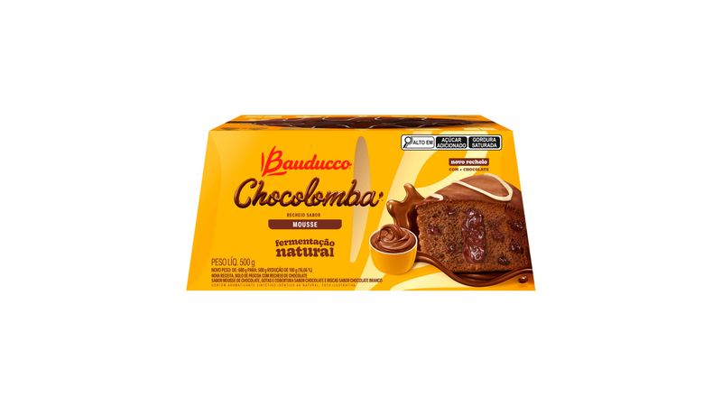 BOLO BAUDUCCO CHOCOLOMBA M&M CHOCOLOMBA 100G | Supermercado Só Laranja