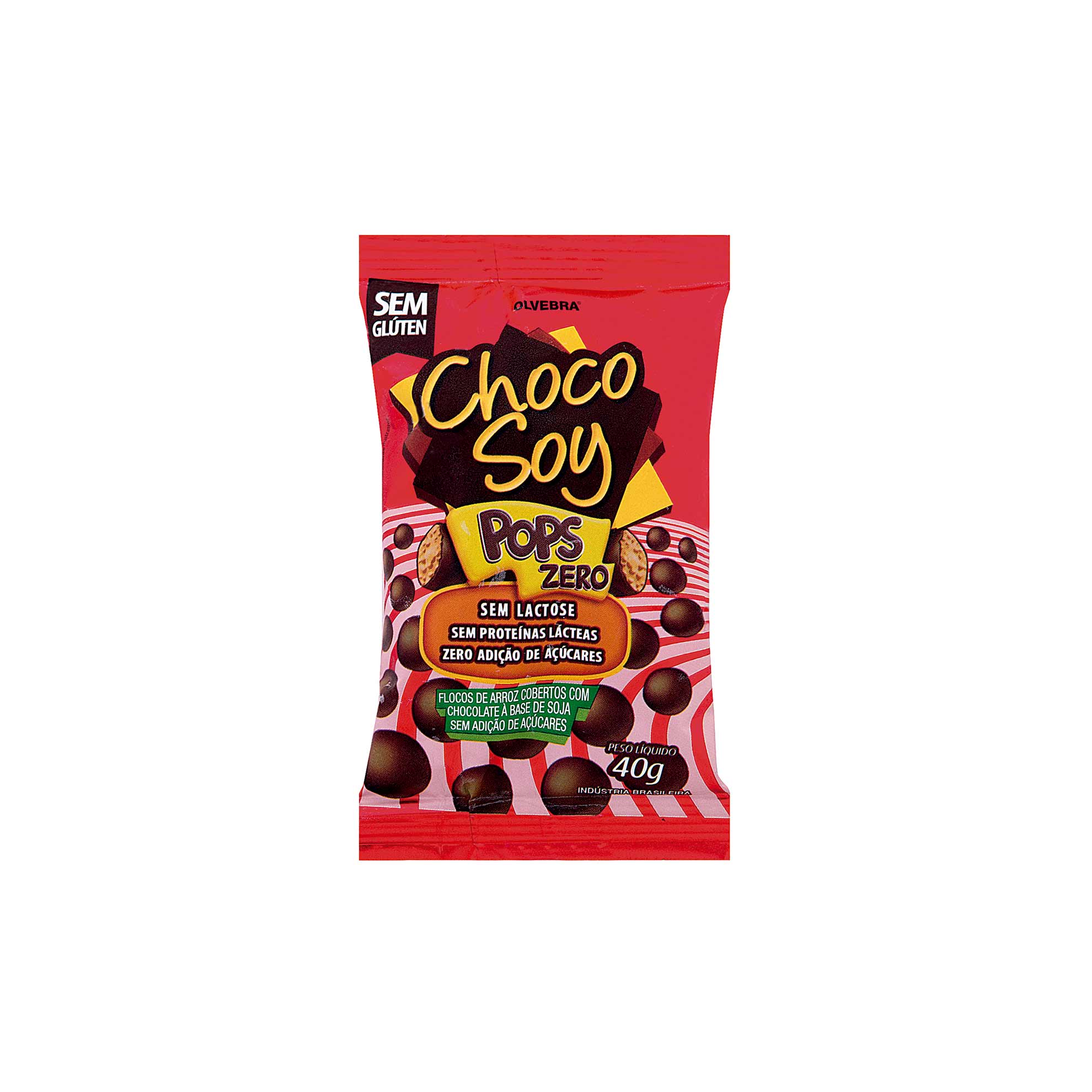 Chocolate sem Lactose Choco Soy Pops Zero 40g - Zaffari