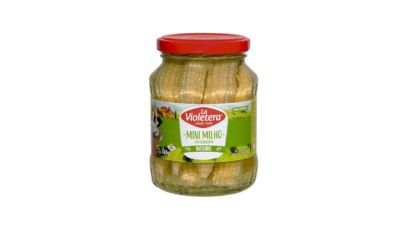 Mini Milho em Conserva La Violetera 185g - Zaffari