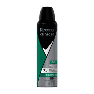 Desodorante Aerossol Antitranspirante Rexona Clinical Intense Fresh 150ml