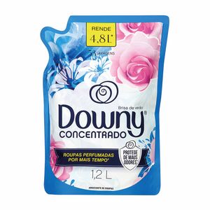 Amaciante Concentrado de Roupas Downy Brisa de Verão Refil 1,2 Litro