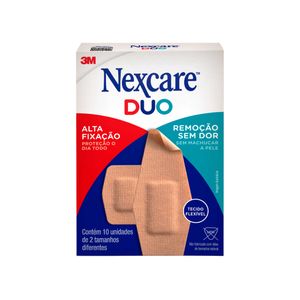 Curativo Remoção sem dor Duo Nexcare 10 unidades