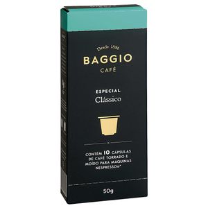 Cápsulas de Café Especial Clássico Baggio 10 unidades