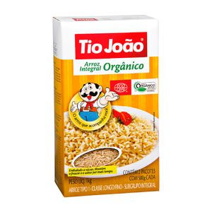 Arroz Integral Orgânico Tio João 1kg