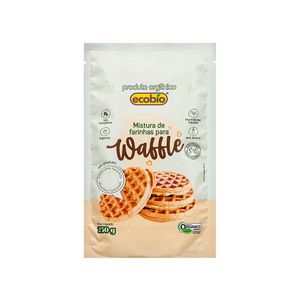 Mistura de Farinhas para Waffle Orgânica Ecobio 250g