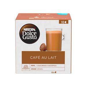 Cápsulas de Café Au Lait Nescafé Dolce Gusto 10 unidades