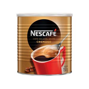 Café Solúvel Cremoso Nescafé Lata 150g