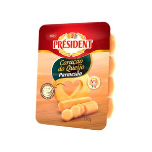 Queijo Parmesão Coração do Queijo Président 180g